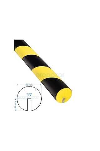 Puffyguard Kenar Köşe Koruyucu A1 - Model A - 1 Metre - 40x20x6mm - Tip : B