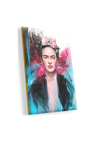 Cakasepetim Frida Kahlo Elmas Mozaik Çizim Ahşap Mdf Tablo