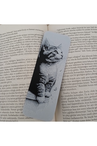 Kitap Ayracı - Kedi