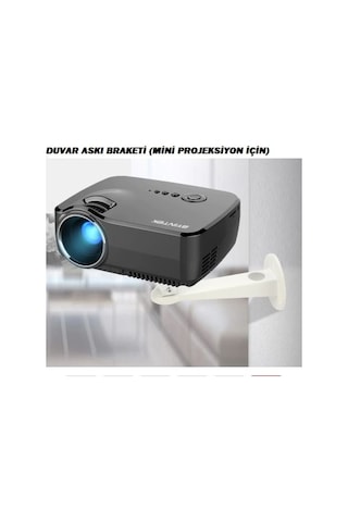 Lenatech Ln 002 Mini Projeksiyon Duvar Askı Aparatı 16.5 Cm