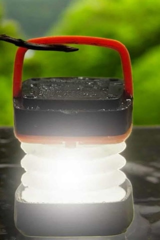 Led Lamba Kamp Lambası Hafif Taşınabilir Şarj Süreli Akordeon El Fenerli Diğer
