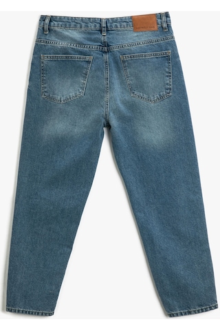Koton Loose Fit Kot Bol Pantolon - Steve Jean Açık İndigo 3sam40125nd 3SAM40125ND600 Açık İndigo