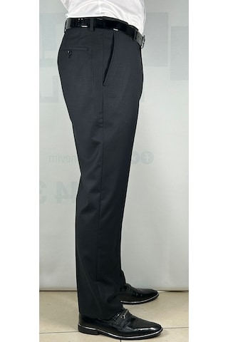 Erkek Battal Esnek Dız Astarlı Yüksek Kalite Kumaş Pantolon M Gri