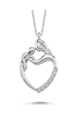 Lova Anneler Günü'Ne Özel Anne-Çocuk Kolyesi - 2040056