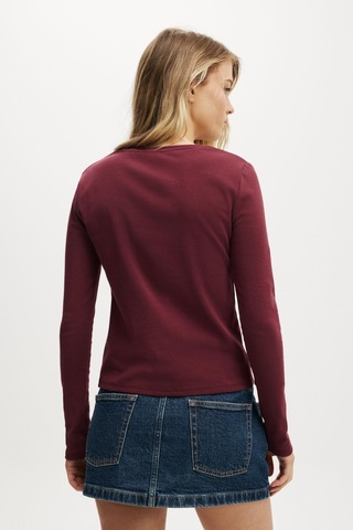 Madmext Bordo Slim Fit Düğmeli Kadın Hırka Mg2580 Bordo