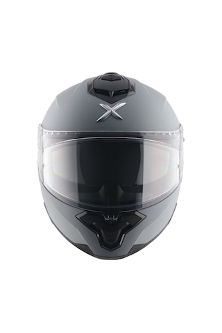 Axor Brutale Dual Spoiler Motosiklet Kaskı Nardo Gri