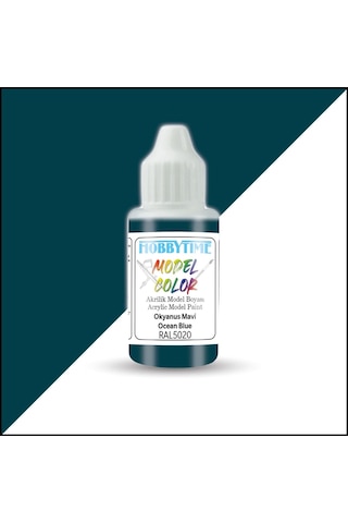 Hobbytime 457 18 Ml. Ral5020 Okyanus Mavi Ocean Blue Akrilik Model Boyası