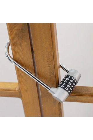 Besthome1 5 Haneli Kombinasyon Güvenlik Asma Kilit, Suntek Bagaj Kilidi, 5 Anahtarlı, Uzaktan Kullanılabilir, Hafif Ve Dayanıkl