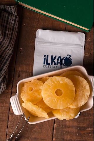 Ananas Kurusu 250 Gr Kurutulmuş Ananas Dilimleri İlka Gıda 250 G