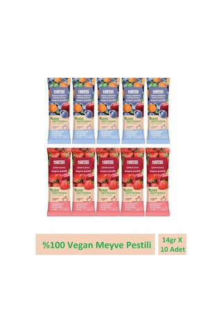 Harras Vegan Meyve Pestili Çilek Elma Yaban Mersini Havuç 14gr X 10 Adet Harras Vegan Meyve Pestili Çilek Elma Yaban Mersini Havuç 14gr X 10 Adet