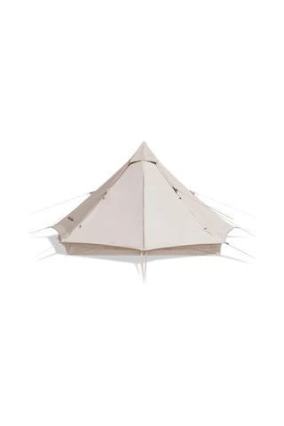 Naturehike Brighten 6.4 Lüks Piramit Pamuk Glamping Çadırı Kopya Açık Bej