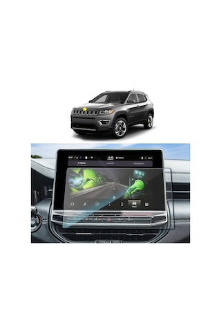Jeep Compass 10.1 İnç Multimedya Navigasyon Uyumlu 9h Nano Ekran Koruyucu