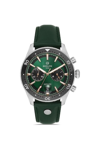 Ms154t-15yr Hislon Kol Saati 43 Mm / Yeşil Gri