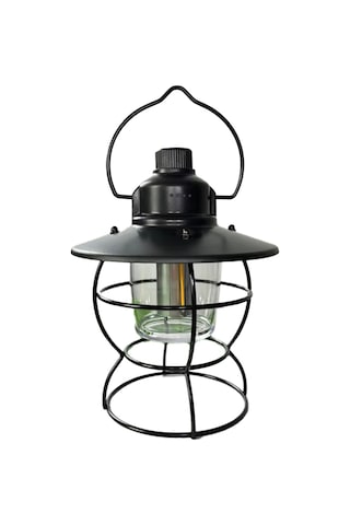 Şarj Edilebilir Led Kamp Lambası - Güçlü Aydınlatmalı Yeşil Yeşil