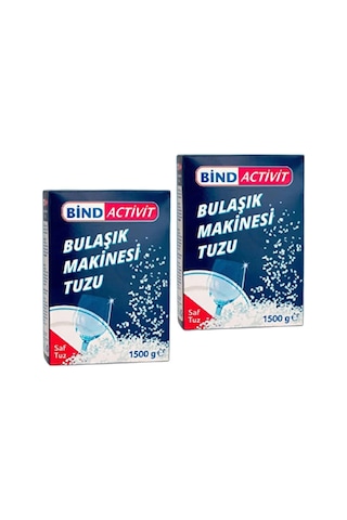 Activit Bulaşık Makinesi Tuzu 1500 Gr 2 Adet