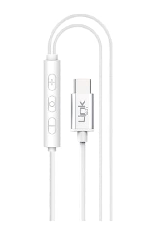 Linktech H72 Ekstra Bass Type-C Kablolu Kulak İçi Kulaklık