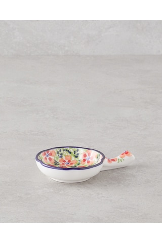 English Home Botanic Stoneware Çerezlik 11,5x7,5 Cm Renkli Renkli