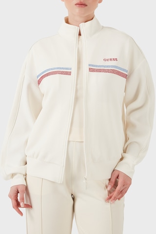 Guess V6rq01kcay2 Berthe Kadın Sweatshirt Beyaz