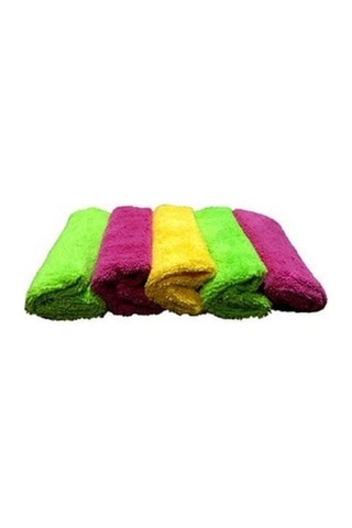 Temizlik Bezi Mikrofiber Temizlik Bezi 5'li Karışık