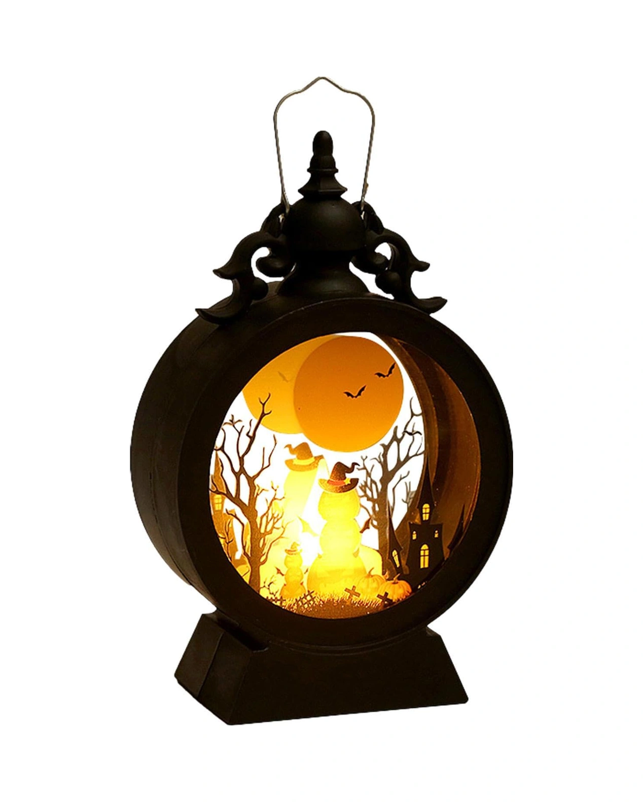 Fener Dekoru, Vintage Led Dekoratif Cadılar Bayramı Jack-o-lantern - Taşınabilir Balkabağı Lambası Kafatası Cadı Lambası, Cadılar Bayramı İçin Pille Çalışır 2 Yux Diğer