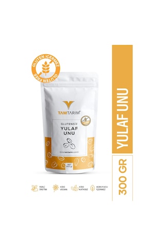 Tam Tarım Glutensiz Yulaf Unu 300 G
