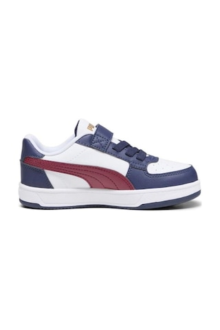 Puma Caven 2.0 Ac+ps 393839 03 Erkek Çocuk Sneaker Ayakkabı Beyaz Laci Bordo 28-35 001