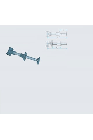 Kanca Marangoz Ahşap Tezgah Mili 280Mm