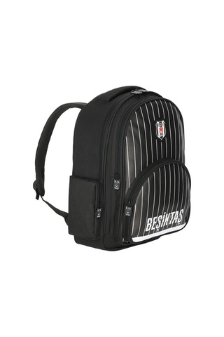 Okul Sırt Çantası ,sanslı Çift Gözlü Kalem Çantası Lisanslı Termos Matara Premium Set Siyah