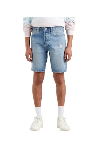 501 Erkek Short-5451 Mavi