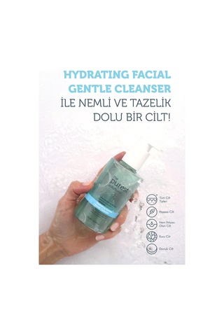The Purest Solutions Kuru-Lekeli Ciltler • Çift Aşamalı Temizlik & Leke Karşıtı Fondöten Seti (Açık/Orta Ton)