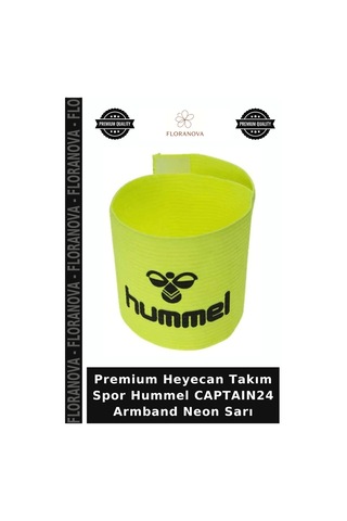 Premium Heyecan Takım Spor Hummel Captaın24 Armband Neon Sarı