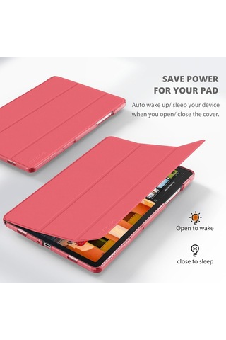 Samsung Uyumlu Galaxy Tab A11 Plus / A9 Plus 11inç X230 X210 Kılıf Flip Cover Kalem Bölmeli Pc Case