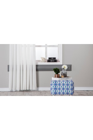 Massarelli Keten Folded Tül Ekru 1-3 Sık Pile