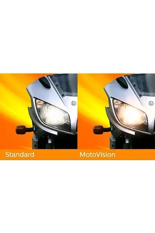 Hs1-h4 Far Ampulu Phılıps Motovision +30% Fazla Işık