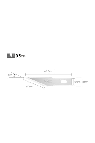 Olfa Kb4-S/5 Maket Bıçağı Yedeği 5 Li