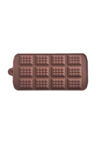 Çikolata Kalıbı - Silikon - Mini Tablet Gümüş Çikolata Kalıbı - Silikon - Mini Tablet Gümüş