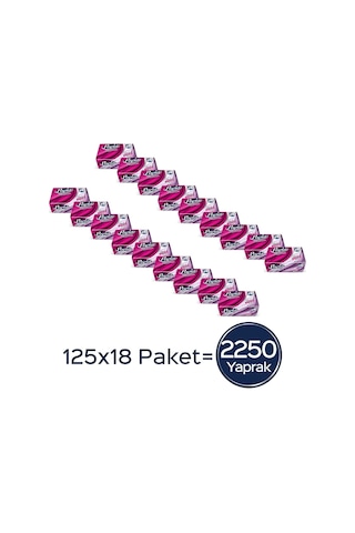 Platinum Pratik Mendil 125'li 18 Paket X 125 Yaprak