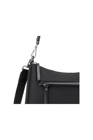 Smart Bags Twill Dimi Kumaş Kadın Omuz Çantası 3325 Siyah