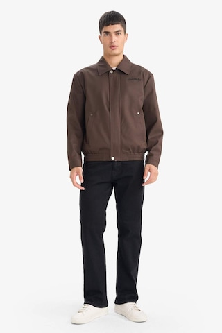 Defacto Oversıze Polo Yaka Su Geçirmez Mont F8470ax26spbn151 Kahve-bn151