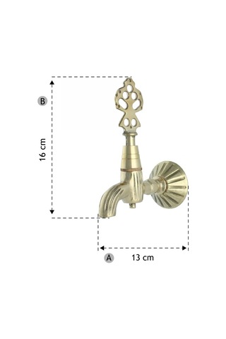 FKN LPD İkili Sarı Osmanlı Musluk