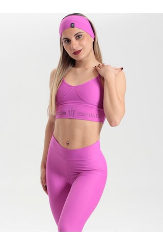 Pose I Down Onyx Bra Kadın Sporcu Sütyeni Pembe