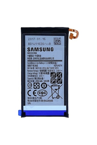 Samsung Uyumlu Galaxy A3 A320 2017 Eb-Ba320Abe Batarya Pil