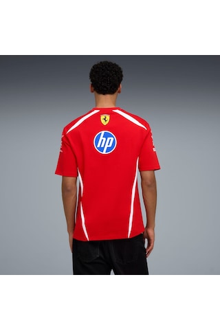 Puma Scuderıa Ferrarı Hp Replıca Drıvers Unısex Tişört 713827 44 Kırmızı