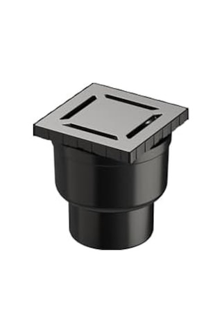 V-flow Kare 5608276 Duş Kanalı, Alttan Çıkışlı, 10x10 Cm, Dk 100 Kapak, Mat Krom 4 Renk