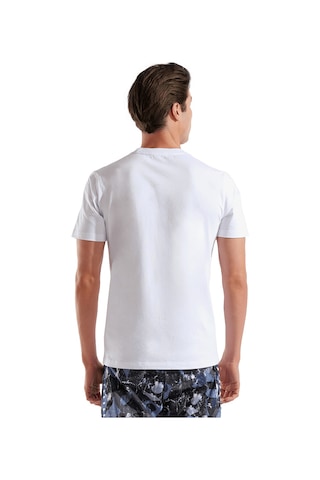 Arena Big Logo Unisex Beyaz Günlük Stil T-shirt 010195100 Beyaz