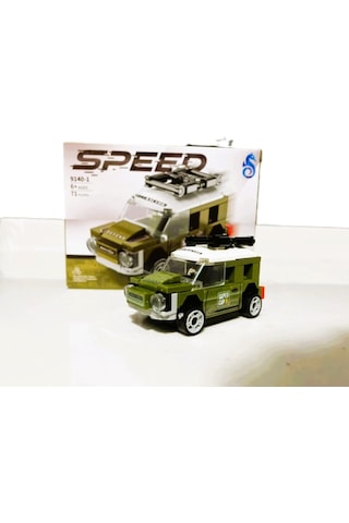 Speed Stil Araba Süper Yapı Blokları Modeli Yarış Arabası Model Super Cup