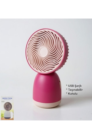 Handheld Usb Şarjlı El Fanı I Mini Taşınabilir Fan I Yaz Serinleticisi I Vantilatör Taşınabilir Fan