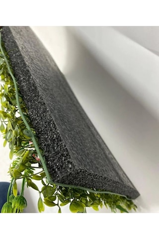 Rüzgar Yapay Çiçekçilik 60x40 Yeşil Duvar Uygulaması Yeşil