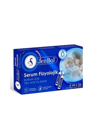 Jenbol Fizyolojik Serum 5 Ml X 20 Flakon
