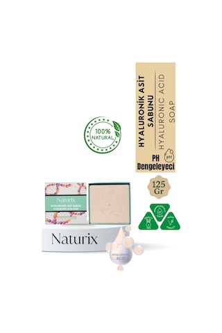 Naturix Hyaluronik Asit İçerikli Sabun 125 G